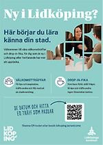 affisch välkomstträff