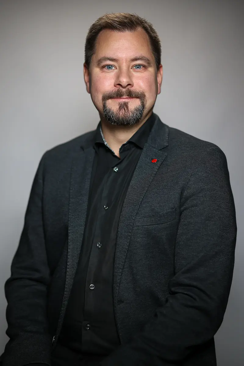 Gustav Edvinsson, kommunstyrelsens ordförande (S)