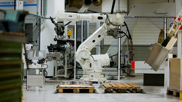 Robot i industrimiljö