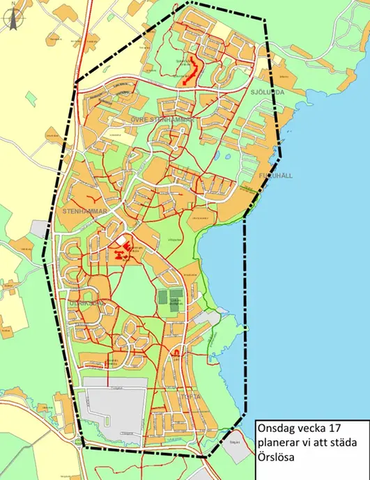 Vårstädning vecka 17