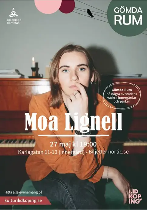 Affisch Gömda rum Moa Lignell
